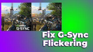 how to fix g-sync flickering/stuttering/lagging🔧(3 methods) (2024) (solved)