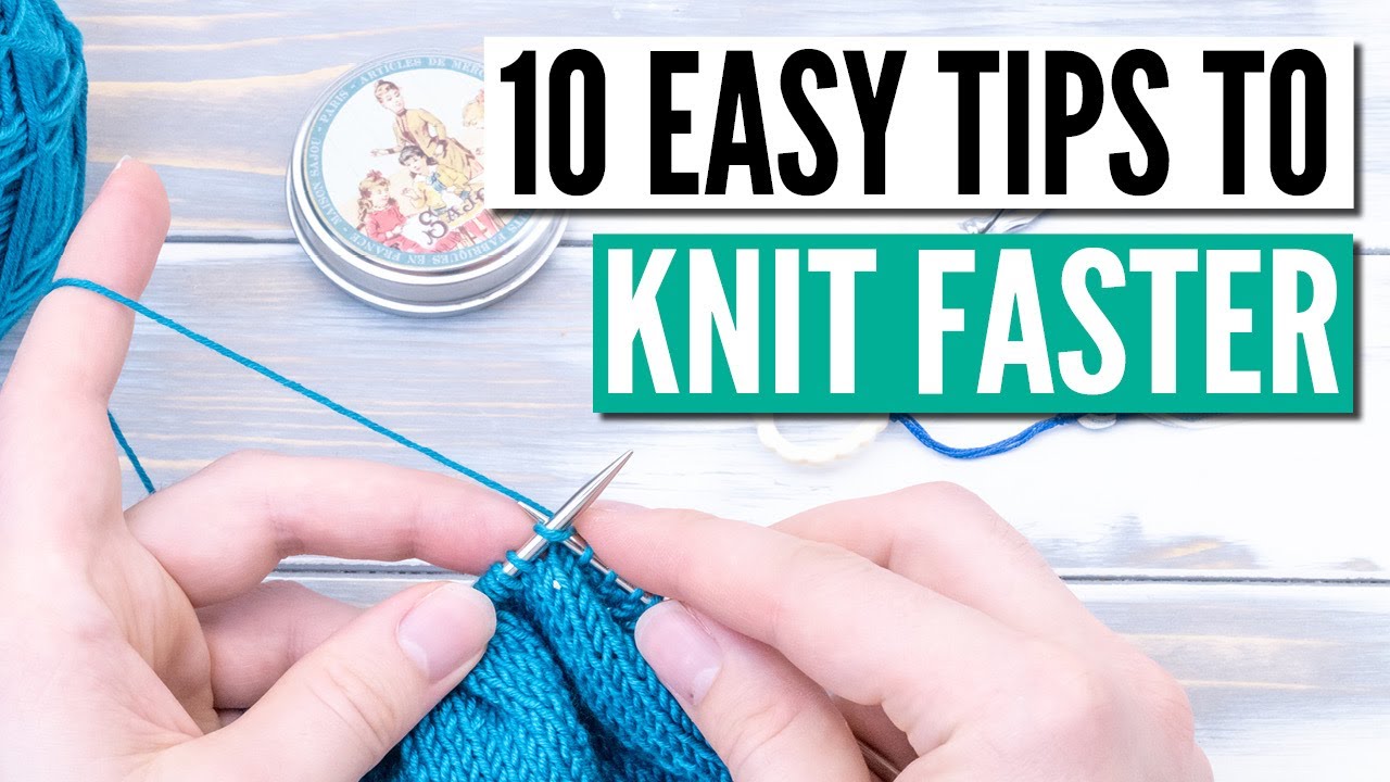 10 Tips to Knit Faster with Wooden Knitting Needles –