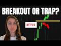 Netflix Breakout… Or Bull Trap? (Watch THIS Level) #stocks #trading