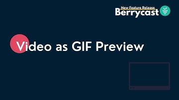 [📢 New Feature] ▶️ Video GIF Preview Enabled & Add Custom GIF Thumbnail