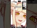 rendering is my saving grace 💔 toga wip!! #mha #toga #art #digitalart #ibispaintx #illustration
