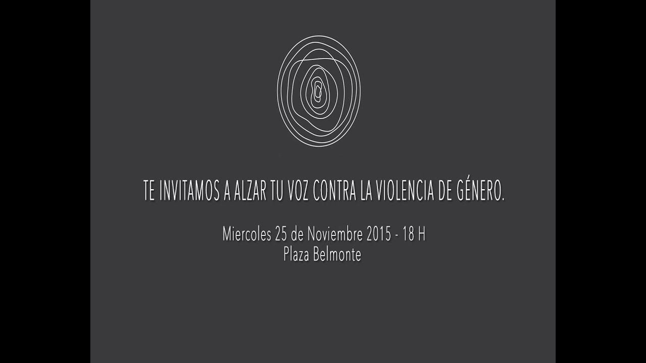 DE TU PUÑO Y LETRA. Alcemos nuestra voz contra la violencia de género