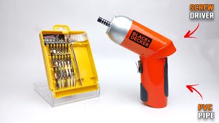 How To Make Rechargeable Electric Screwdriver at Home