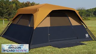 EVER ADVANCED 6 Person Blackout Camping Tent Instant Cabin Tents for Family Review