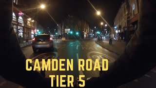 Cycling From Camden To Finsbury Park In Tier 5 (Night)