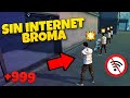 NOS HACEMOS pasar SIN INTERNET en DUELO DE ESCUADRA CLASIFICATORIA *BROMA* Free Fire