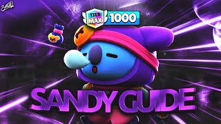 Become a Sandy Warrior! The *BEST* Sandy guide! ( Mechanics , build , showcase ) -Brawl Stars
