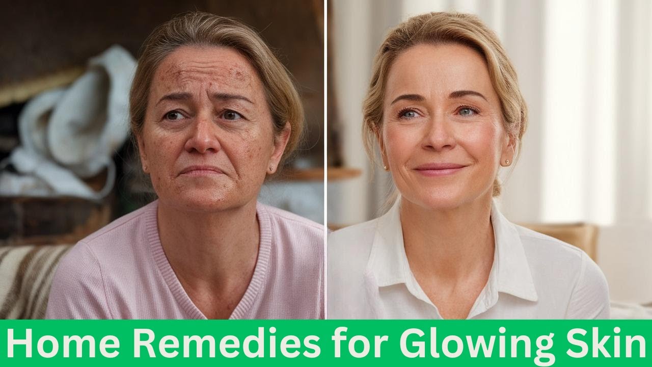 Top 6 Anti-Aging Home Remedies for Glowing Skin - YouTube