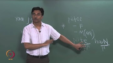 Mod-01 Lec-14 Sentence: An Introduction