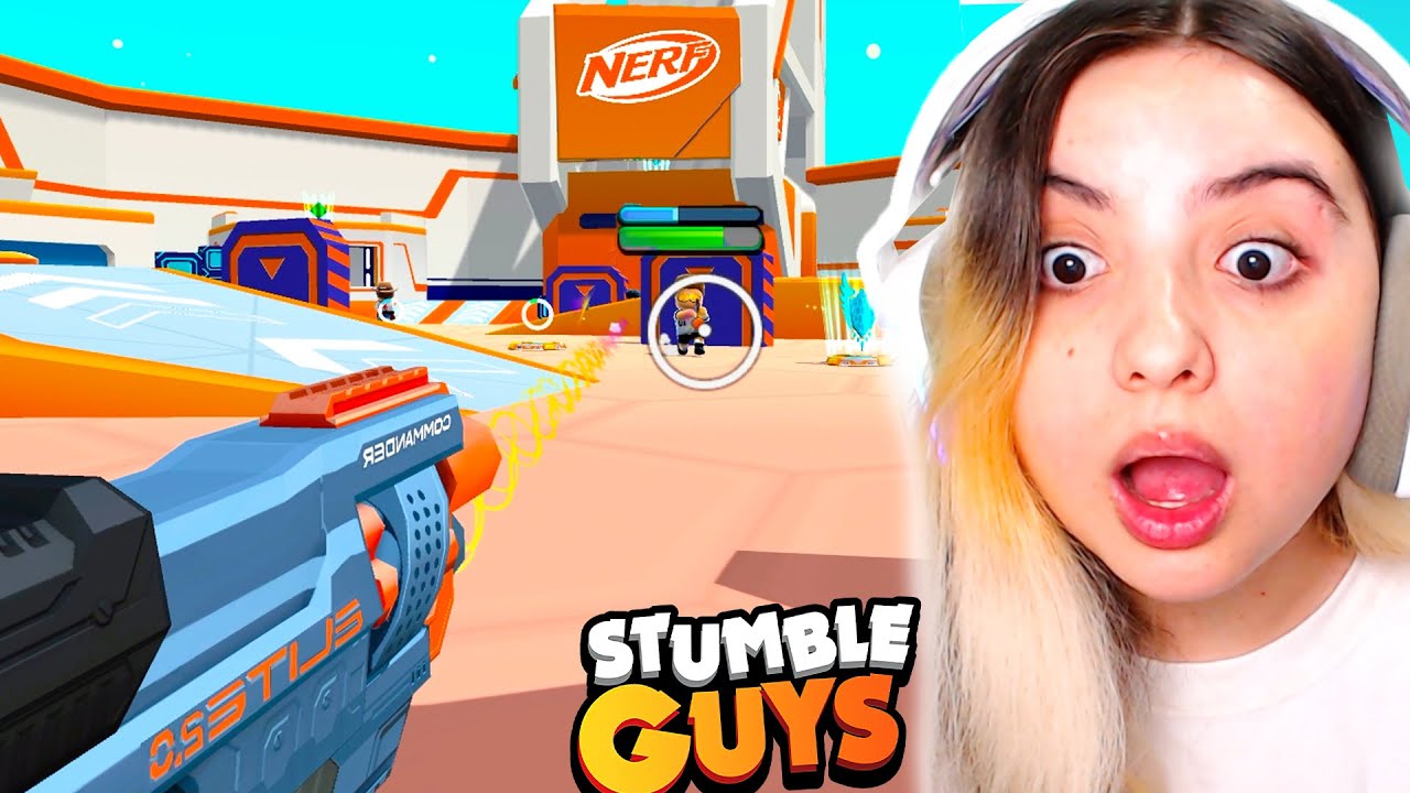 Stumble Guys adiciona novos impulsos e um novo mapa em parceria com a NERF