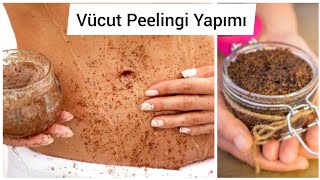 Sadece 2 Malzeme İle Vücut Peelingini Kendin Yap 😍 Selülitlerden Kurtul (Body Scrub)