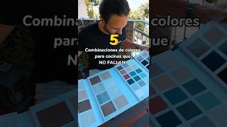 5 Combinaciones de colores para NO FALLAR en cocinas 5 Combinaciones de colores para NO FALLAR en cocinas