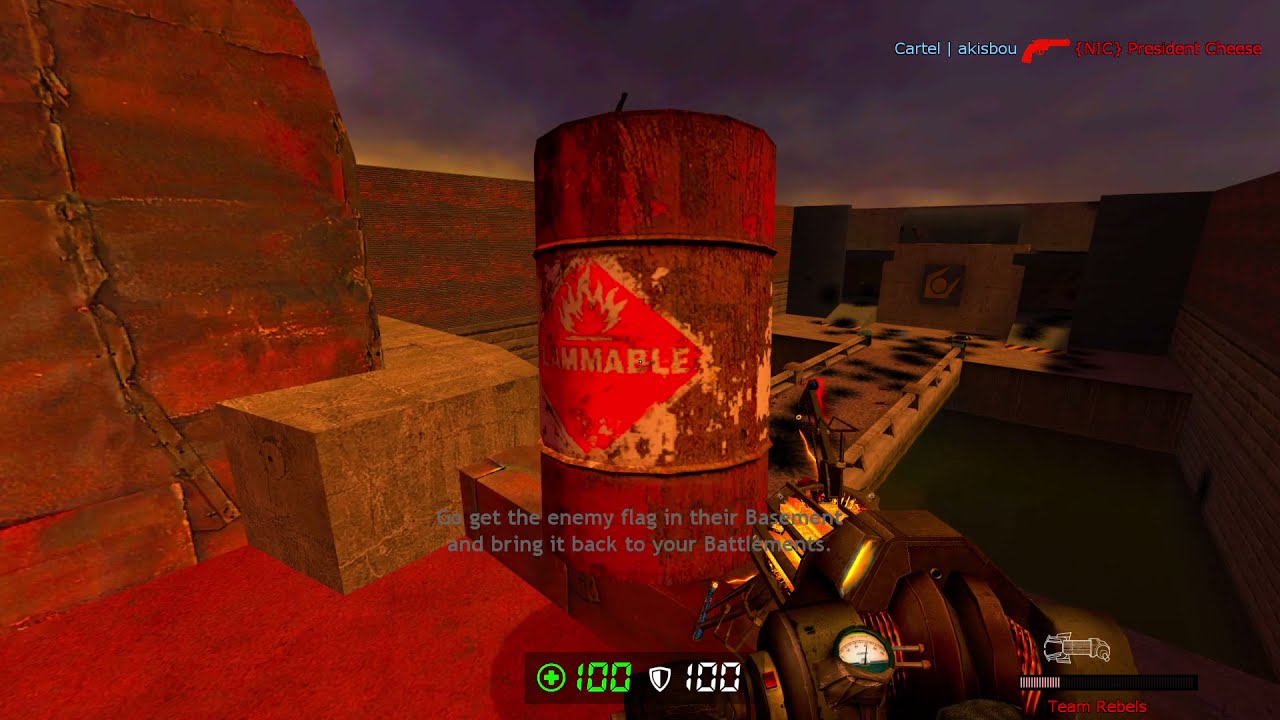 HL2DM 6vs6 CTF: NIC vs Cartel | Crusader PoV | 2007-06-10