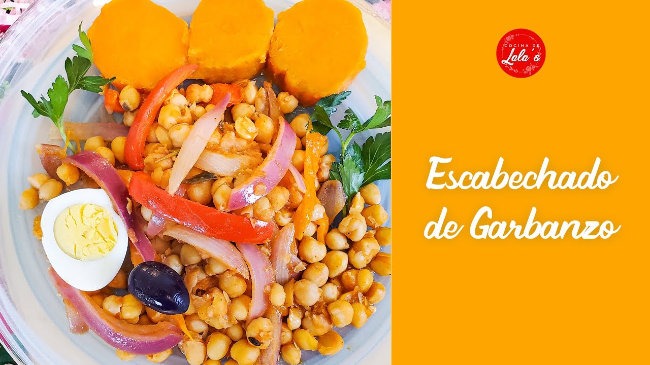 Receta Escabeche de Garbanzo