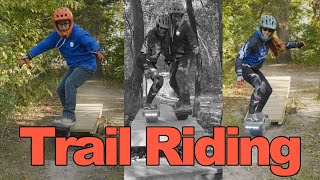 ONEWHEEL Pros the Silva's Shred My Backyard Trails
