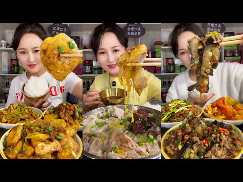 MUKBANG SPICY CHINESE FOOD | 중국먹방 매운 | 매운삼겹살 먹방모음 | 중국당면 치킨 | 불닭밥/치킨카레/두부카레 | 중국가정식 먹방 | 중국음식 레시피
