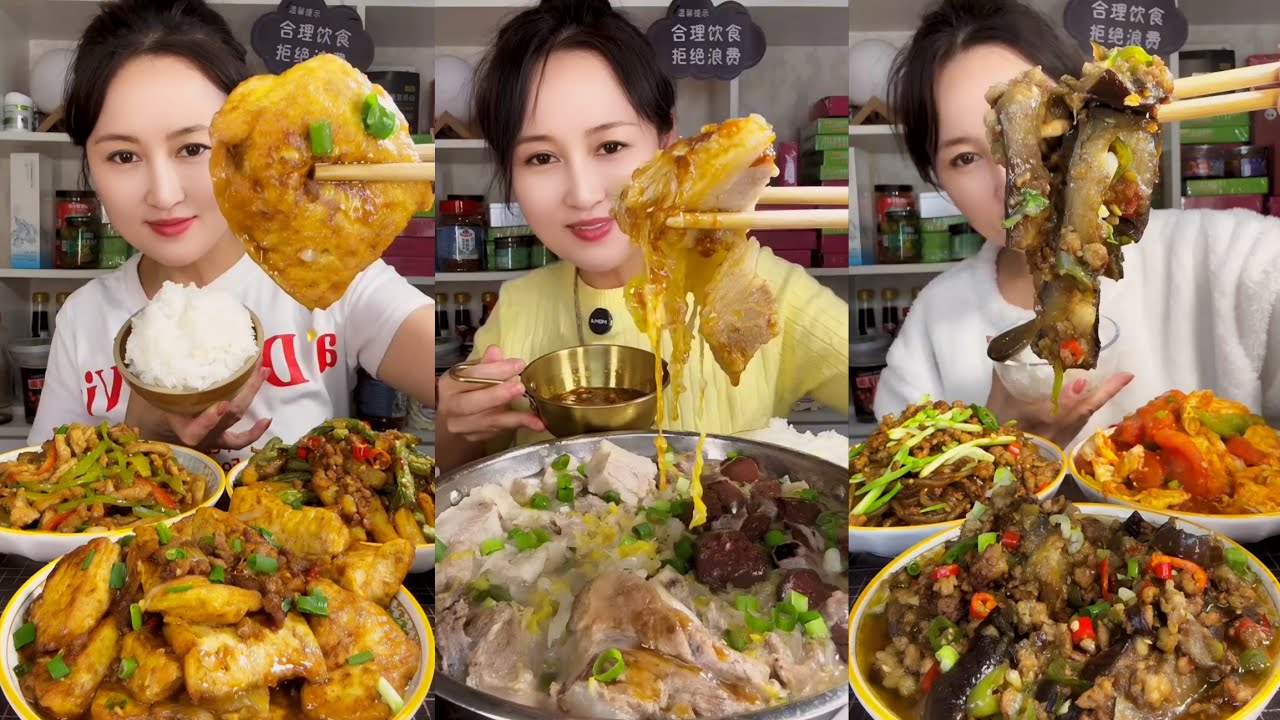 MUKBANG SPICY CHINESE FOOD | 중국먹방 매운 | 매운삼겹살 먹방모음 | 중국당면 치킨 | 불닭밥/치킨카레/두부카레 | 중국가정식 먹방 | 중국음식 레시피