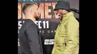 VASILIY LOMACHENKO VS RICHARD COMMEY: FULL FACE OFF, MADISON SQUARE GARDEN, TOP RANK BOXING