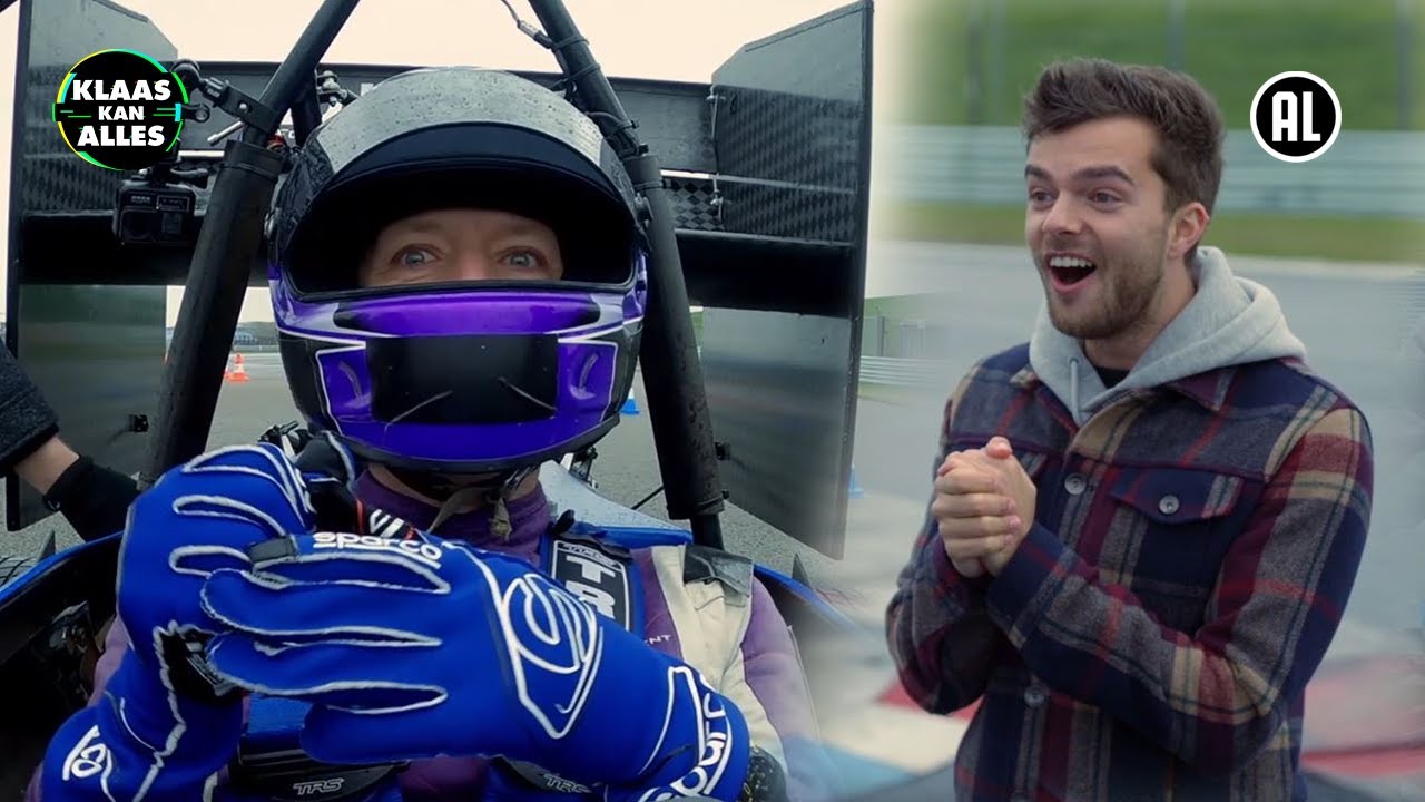 TE VEEL RISICO GENOMEN! 🏎 // Kan Klaas Buddy Vedder verslaan met een elektrische raceauto?
