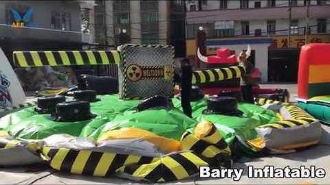 Meltdown Inflatable Wipe Out Game-----China factory