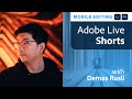 Mobile photography and editing in adobe lightroom with demas rusli  adobe live shorts