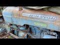 Fordson  Dexta special  OLd hound   start up failure