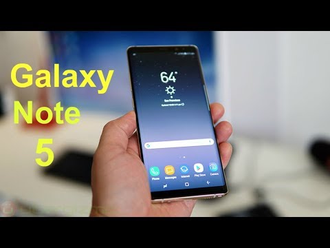 Прошивка от NOTE 8 для GALAXY NOTE 5/Такого вы не видели