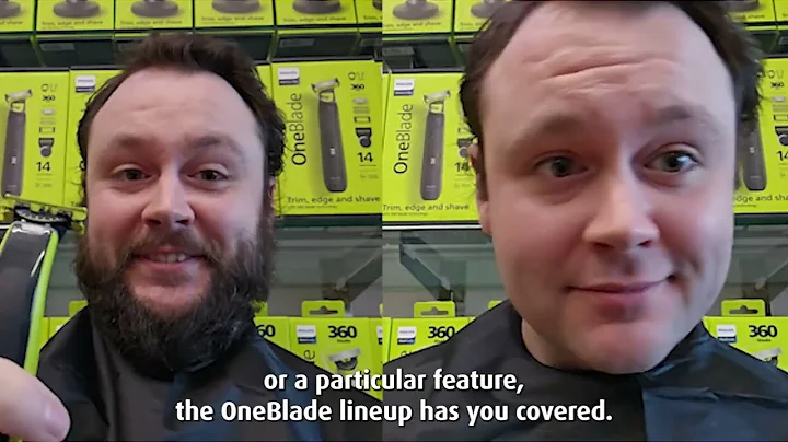 Philips OneBlade 360 - Get The Clean Shave Look Without The Irritation - Available at Shaver Shop