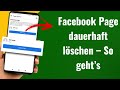 Facebook Page dauerhaft löschen – So geht’s | Deutsch
