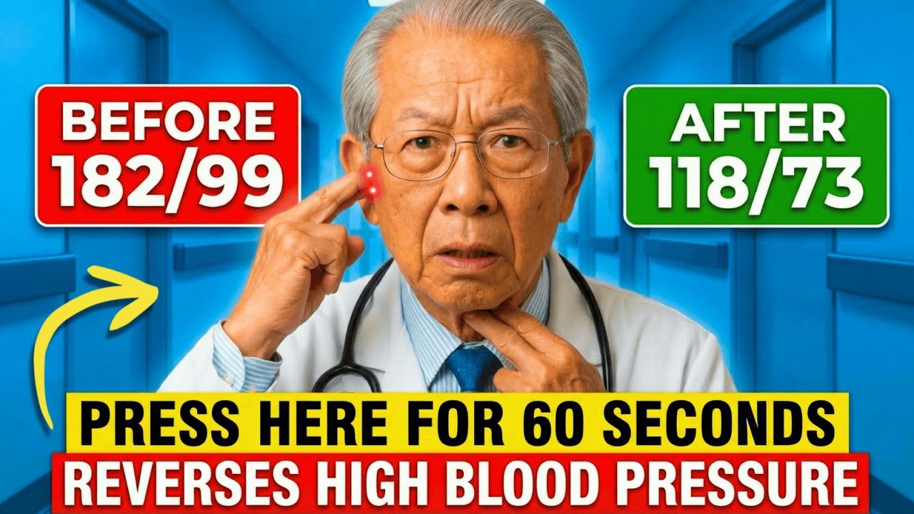 Japan’s Oldest Doctor: Try This Simple 60-Second Blood Pressure Trick to Lower BP INSTANTLY