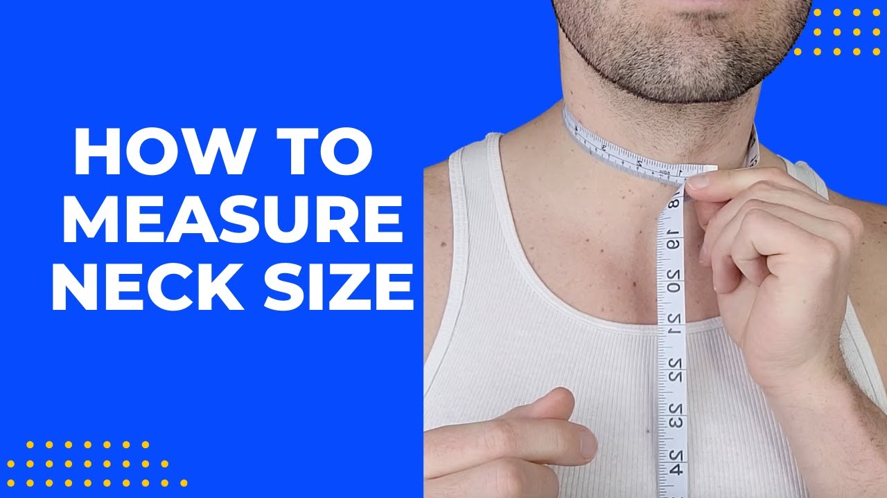 how-to-measure-neck-size-1-minute-lesson-youtube