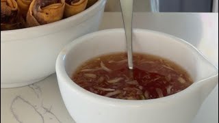 Nước Mắm Pha (fish dipping sauce)