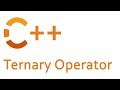 Ternary operators in c conditional assignment