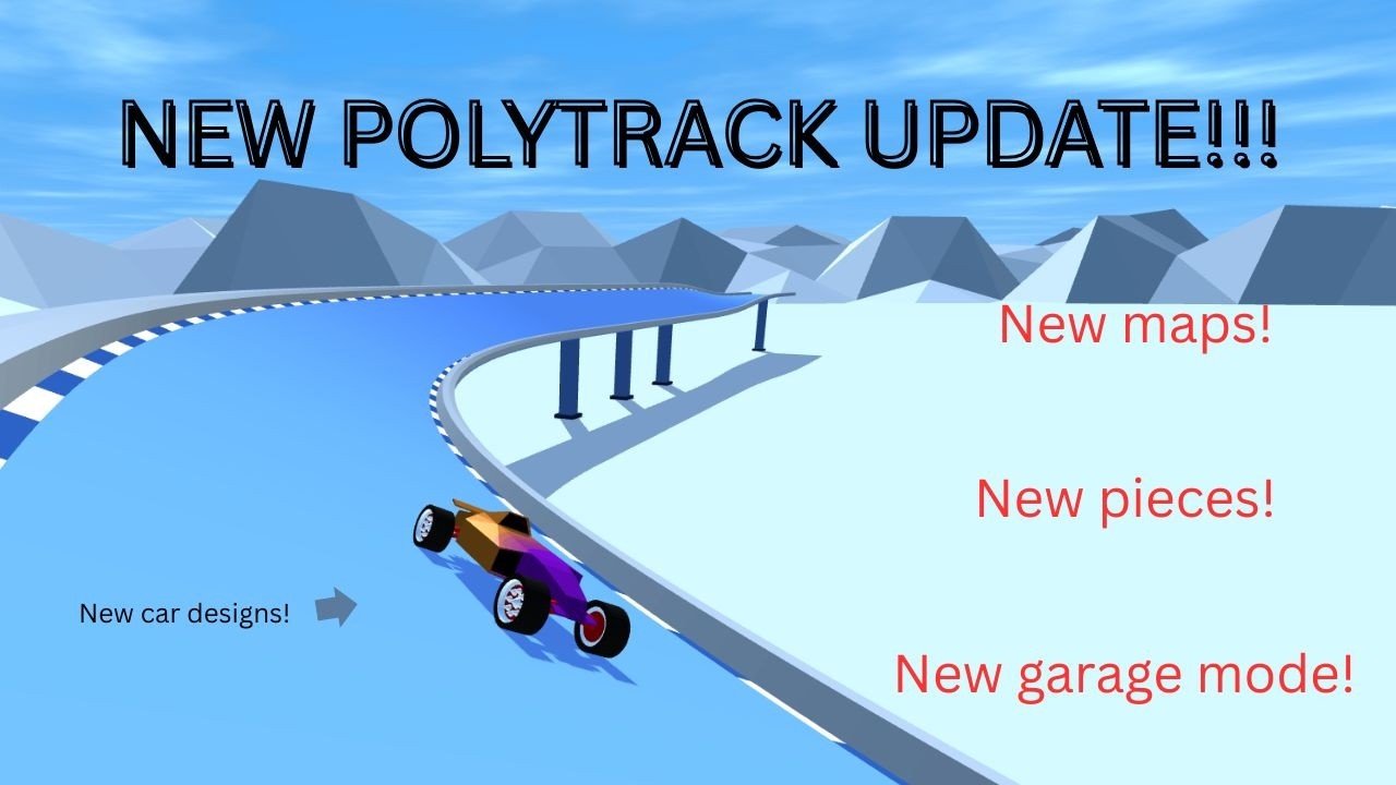PolyTrack just got a NEW UPDATE and it's AMAZING! | 0.6 beta version reveal!
