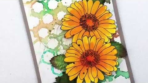 6 ways to use stencils for cardmaking - Quick tutorial by Ujjwal