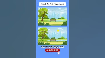 Spot The Differences 79 | #spotthedifference #FindTheDifferences #puzzle #quiz #braintest #quizdiff