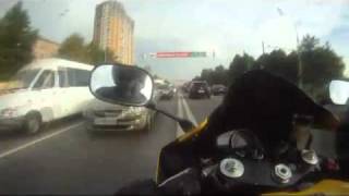 Black Devil - Moscow Ride on  Yamaha R1
