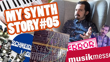My Synth Story e05: DIY Synths, Musikmesse & 5U Modulars (VLOG) #TTNM