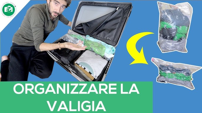 Sacchetti sottovuoto per valigia