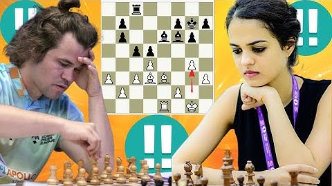 Tania Sachdev vs Magnus Carlsen 31