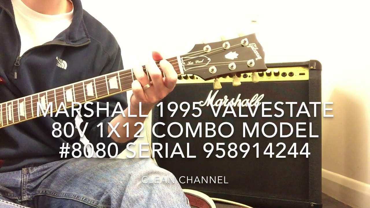 Marshall 1995 Valvestate 80V 1x12 Combo Model 
