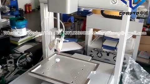 331R axis fully automatic 360 掳 rotating dispensing machine, three-axis circular cup curved surface