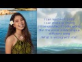 Auli'i Cravalho - How Far I'll Go (Lyrics Video) - Moana Lyrics