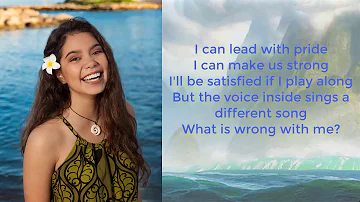 Auli'i Cravalho - How Far I'll Go (Lyrics Video) - Moana Lyrics