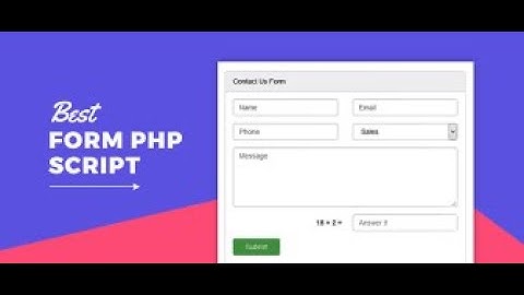 Accessing HTML Form Data with PHP