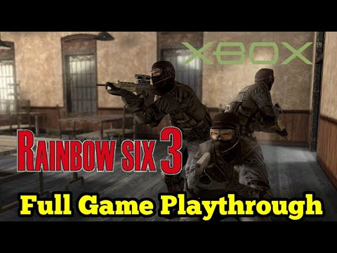 Xbox Original Rainbow Six 3 Longplay Playthrough