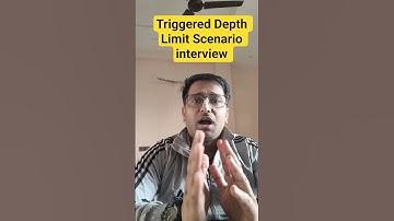Interview Scenario Based questions and Answers how to fix trigger depth exceed limit error in SFDC?
