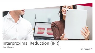 3Shape Design Service - All About IPR for Clear Aligners