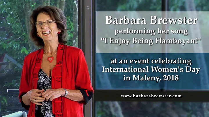 Barbara Brewster "I Enjoy Being Flamboyant" Song f...