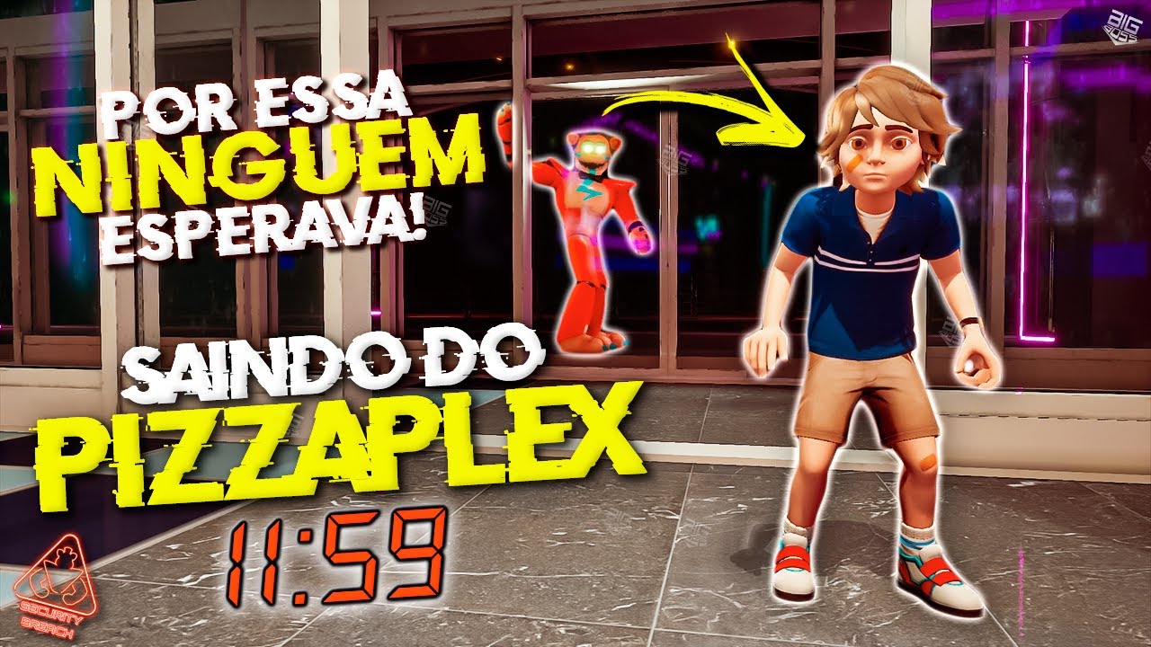 O QUE ACONTECE se VOCÊ ESCAPAR do PIZZAPLEX ANTES que ELE FECHE